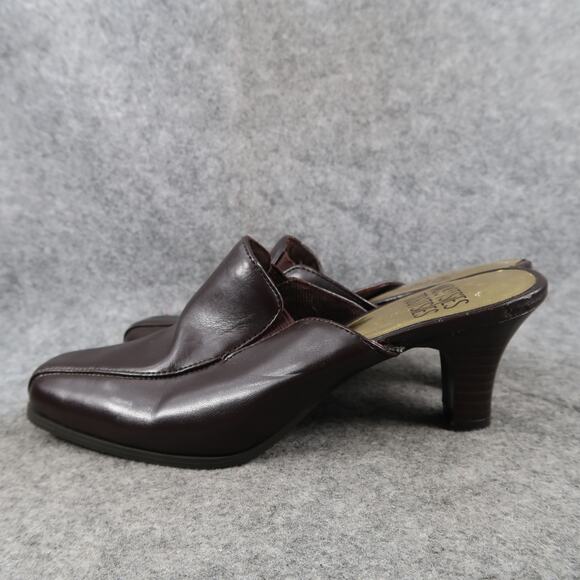 Mootsie Tootsie Shoes Womens 6.5 Mule Clog Pump Slip On Closed Toe Retro Fashion - Picture 3 of 14